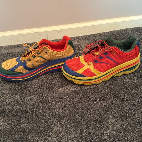 HOKA ONE ONE Men's X EG Bondi B Running Sneaker Shoes, Multicolor men’s size 11 - Picture 7 of 7